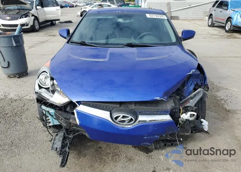 2012 Hyundai Veloster z USA, uszkodzony, nr VIN KMHTC6AD0CU079266